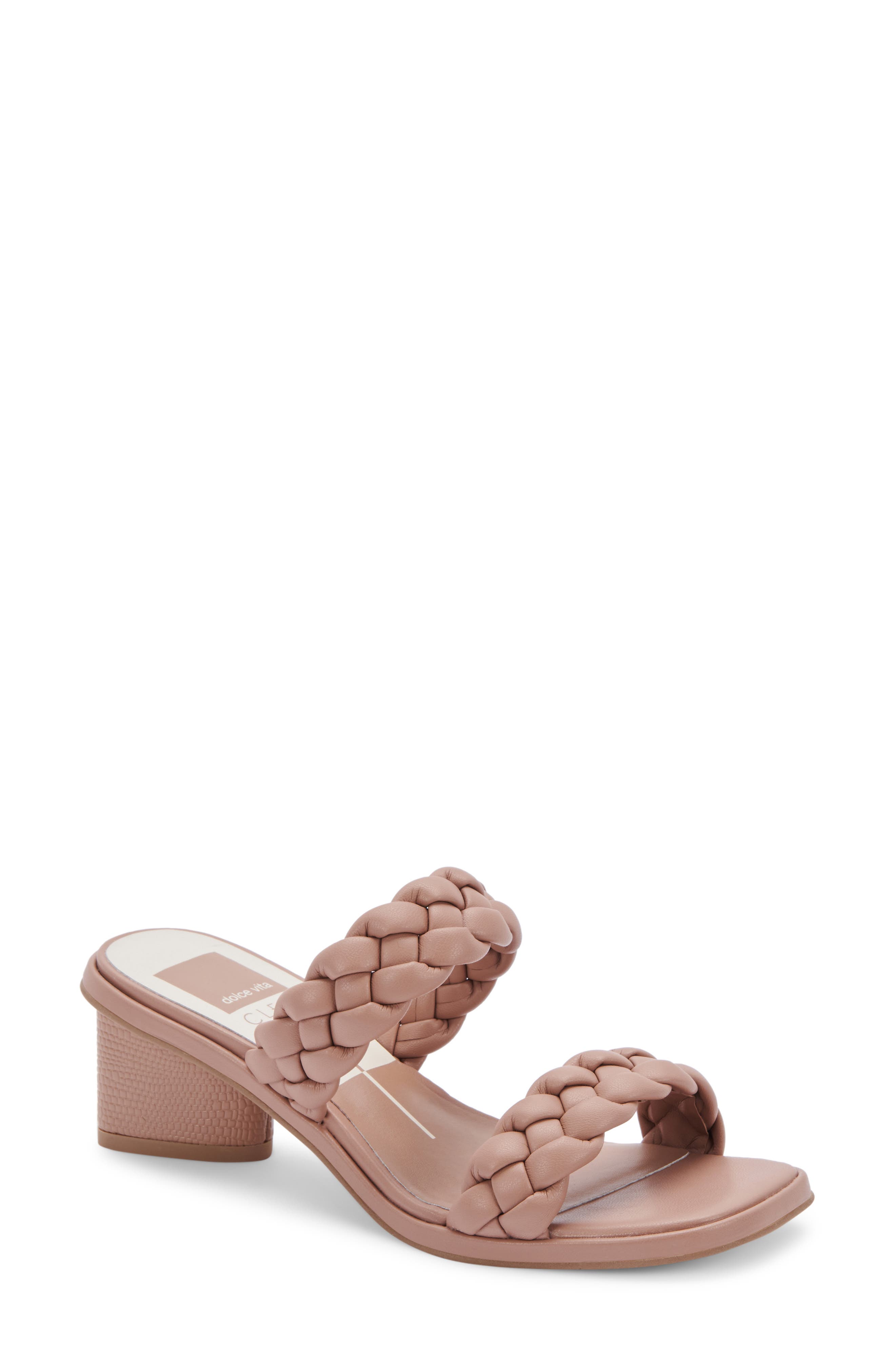 Neutral braided sandals from Dolce Vita