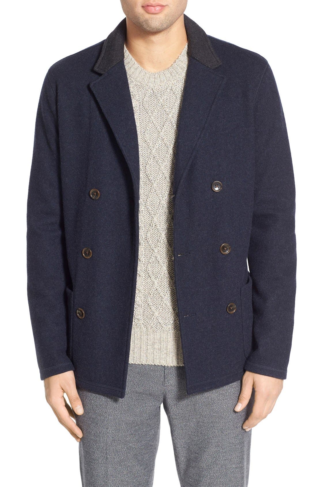 Jack Spade 'Garrett' Trim Fit Double Breasted Blazer Nordstrom