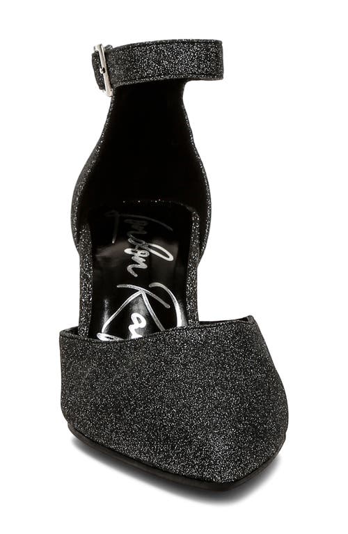 Shop London Rag Taznia Ankle Strap Pump In Black
