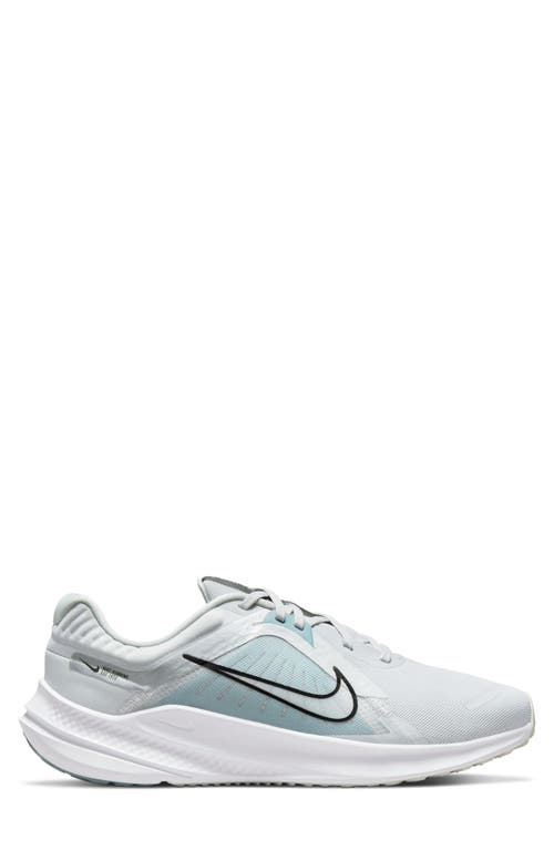 Shop Nike Quest 5 Road Running Shoe In Photon Dust/black/grey