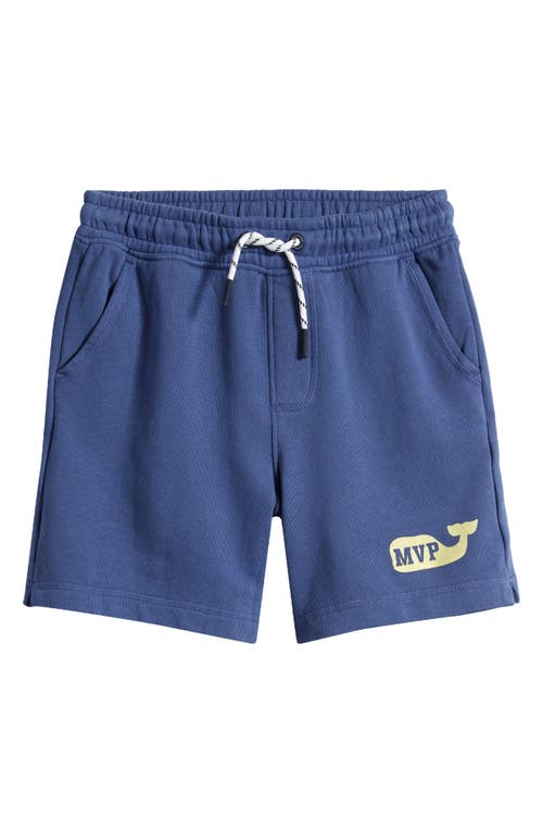 vineyard vines Kids' French Terry Sweat Shorts Moonshine at