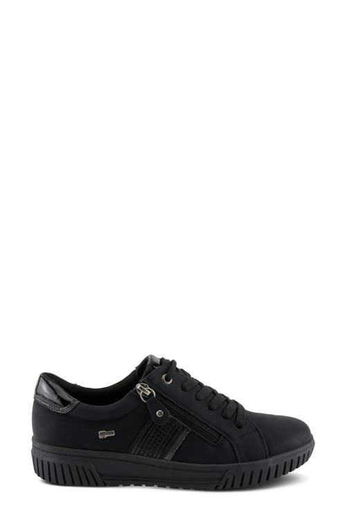 Shop Spring Step Jamia Water Resistant Sneaker In Black