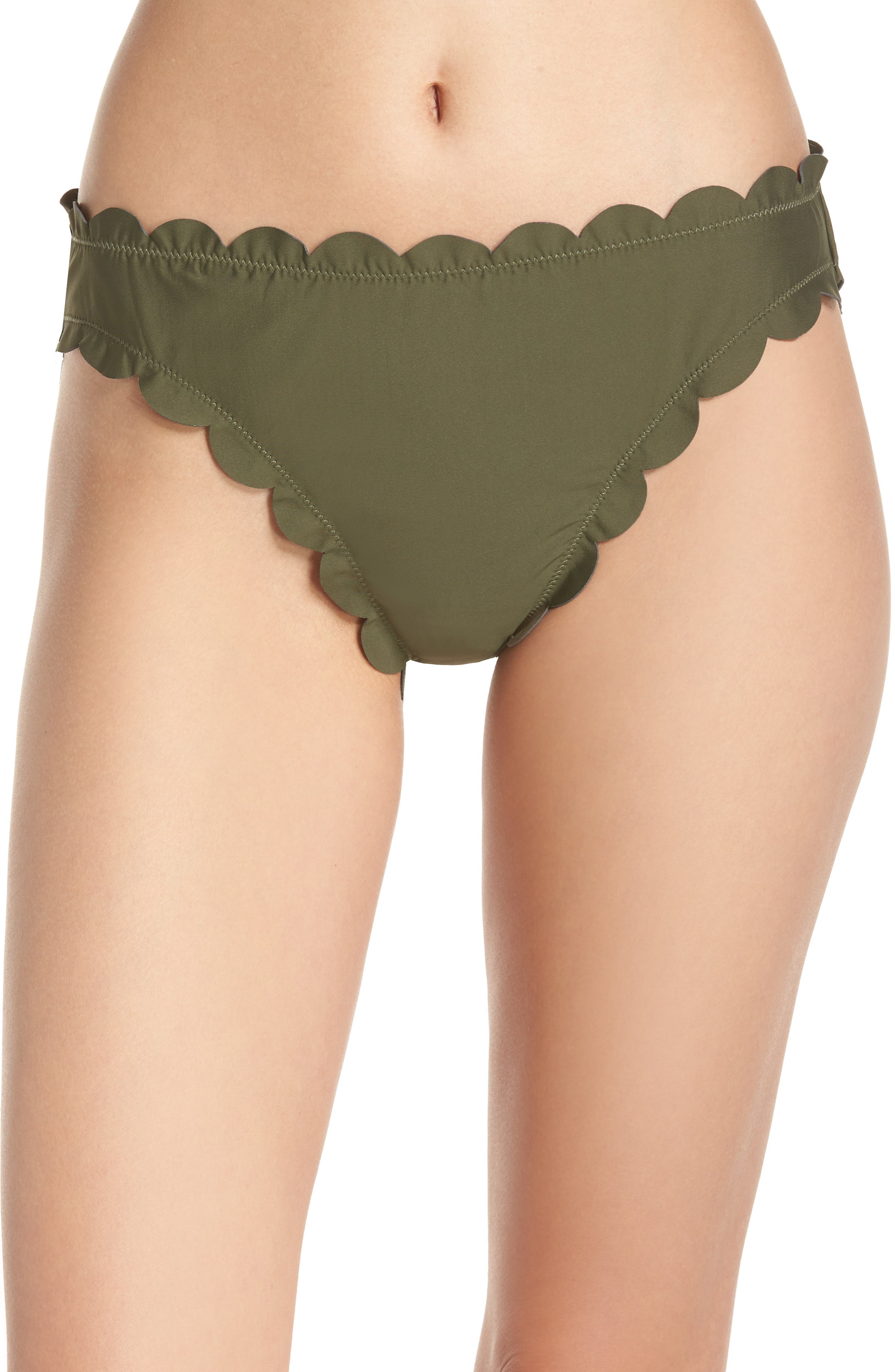 Chelsea28 Scallop Hipster Bikini Bottoms