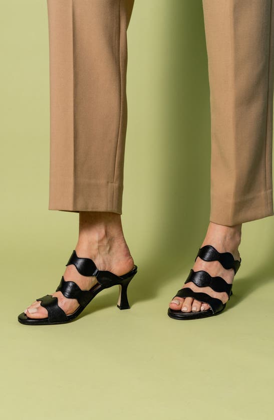 Patricia Green Sophia Slide Sandal In Black