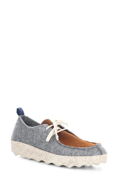 Chat Sneaker in Concrete/brown Tweed/felt