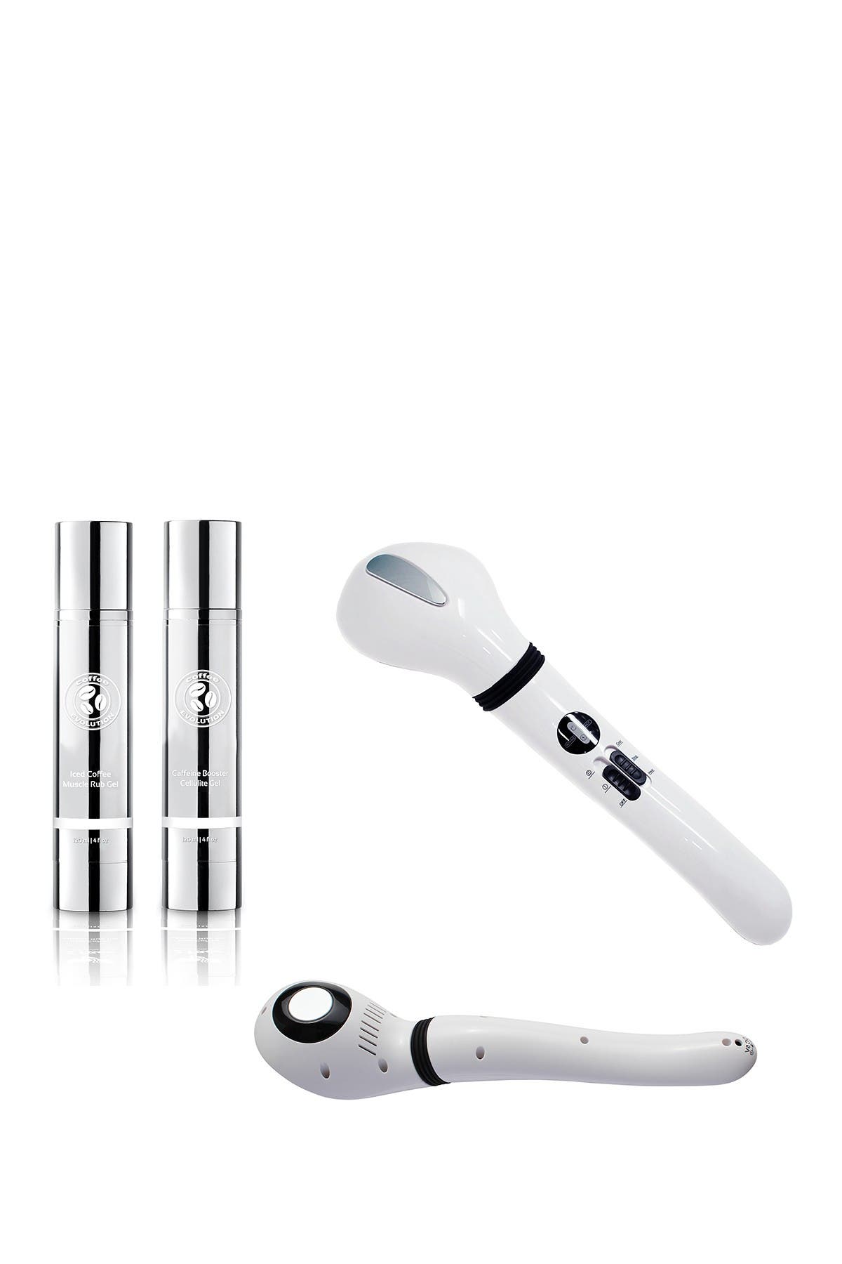 Lumina Body Indulge Set Plus Non-surgical Hot And Cold Cordless Cellulite Reducer And Massager In No Color 