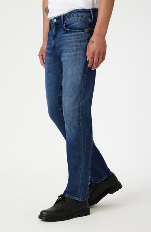 Mavi Jeans Zach Straight Leg Jeans In Dark Brushed Nashville