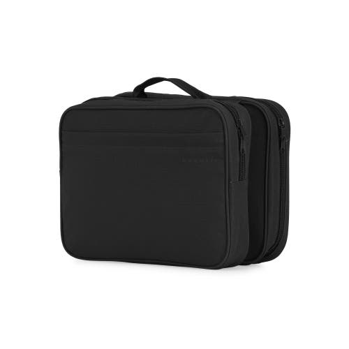 Bugatti Uptown Foldable Hanging Toiletry Bag In Black