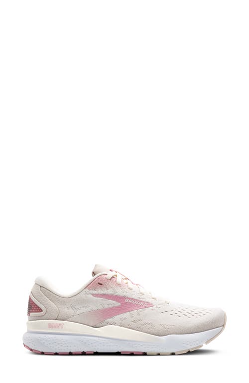 Shop Brooks Ghost 16 Running Shoe In Coconut/zephyr/white