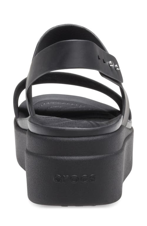 Crocs Brooklyn 4u Sandales Femmes Black 39 In Black/black