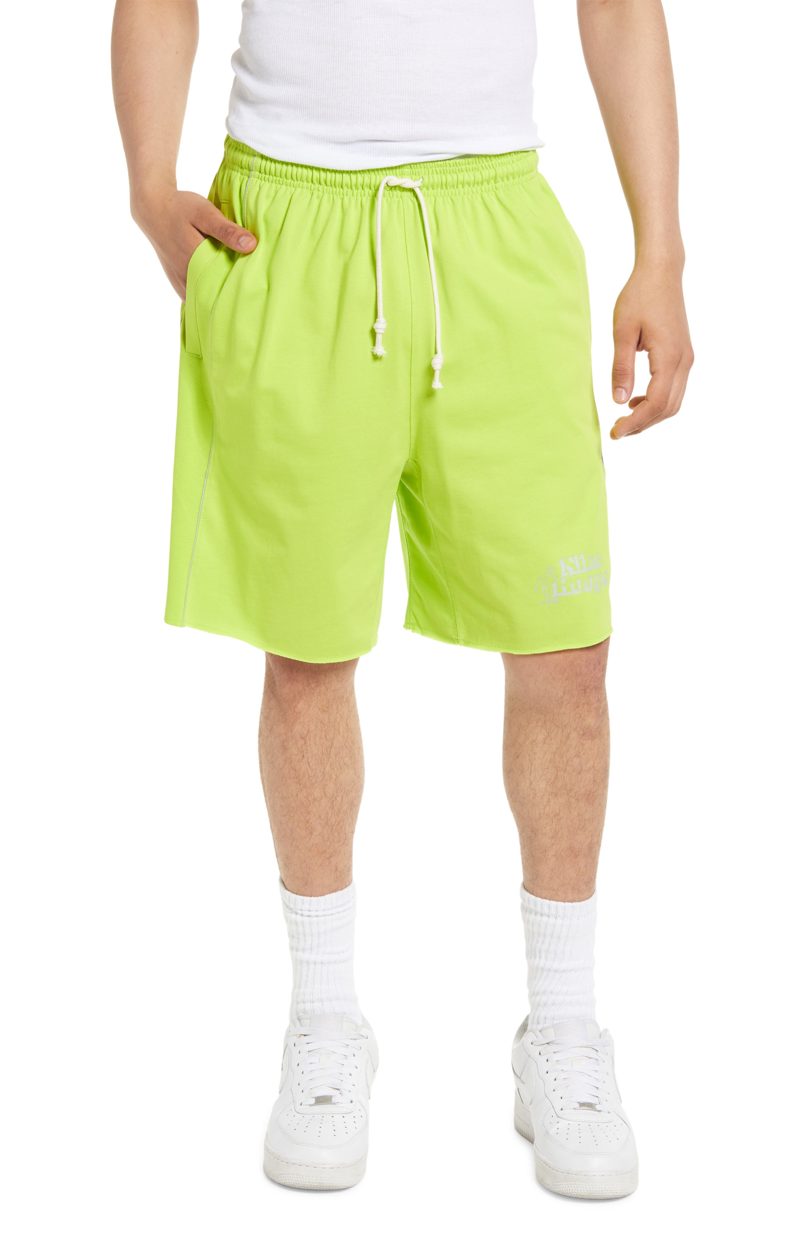 nike neon shorts mens