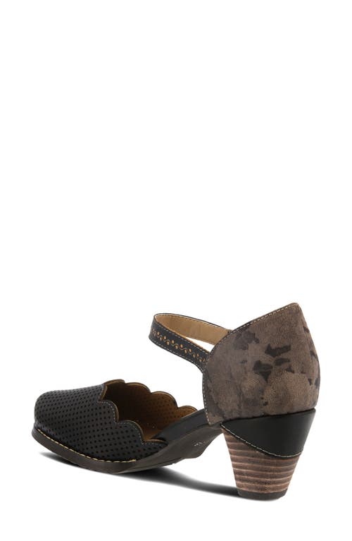 Shop L'artiste By Spring Step L'artiste Parchelle Pump In Black Leather