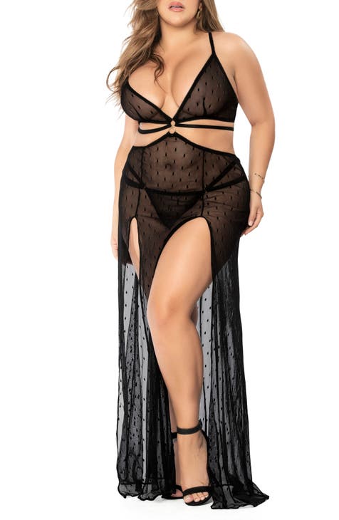 PLUS Black Girdle Slim Waist Lingerie main image 0