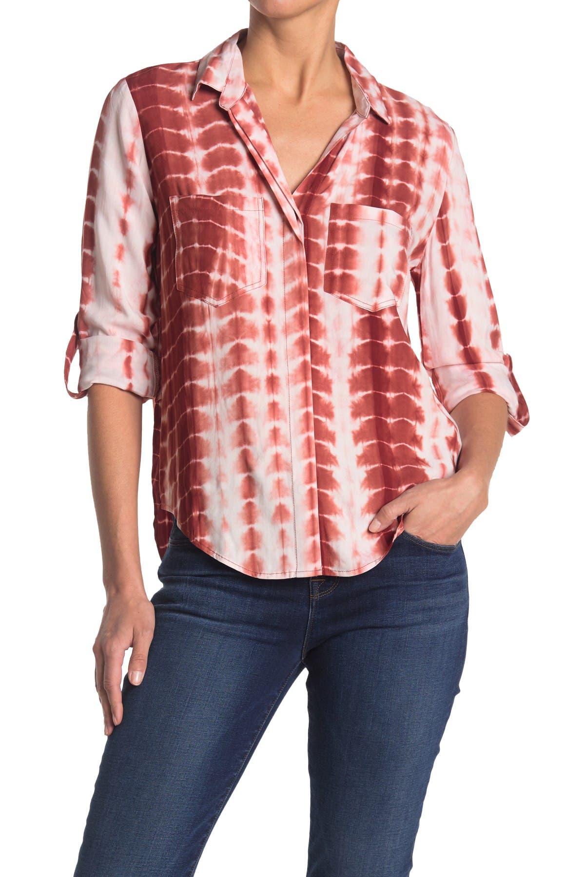Velvet heart button down shirt Clearance