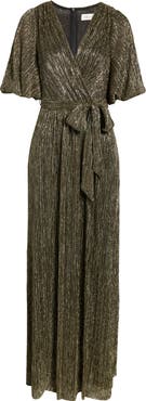 Eliza j faux outlet wrap maxi dress