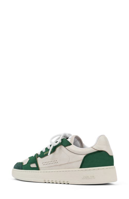 Axel Arigato Dice Lo Sneaker Contrast Panels In White/green