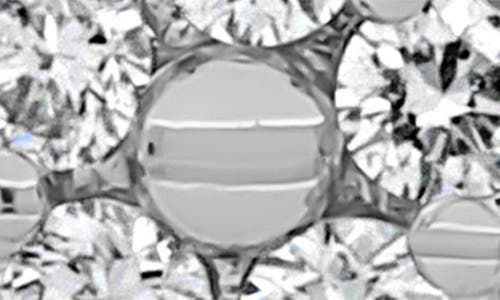 Bony Levy Getty Pavé Diamond Floral Stud Earrings In 18k White Gold