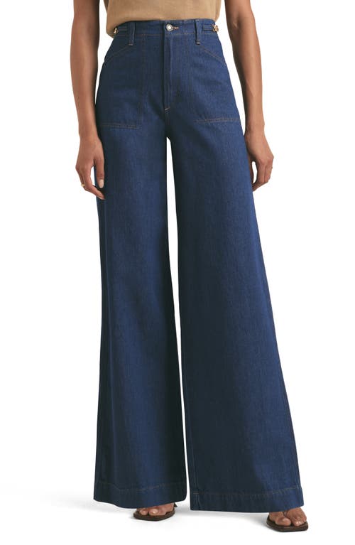 FAVORITE DAUGHTER FAVORITE DAUGHTER THE FANCY MISCHA SUPER HIGH WAIST WIDE LEG JEANS 