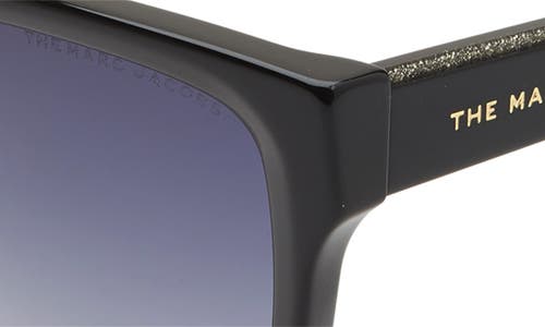 Marc Jacobs 53mm Square Sunglasses In Black/dark Grey