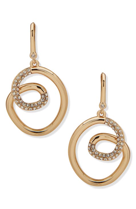 Aubrey Twist Drop Earrings