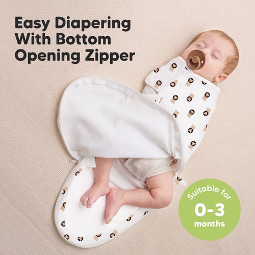 KEABABIES KEABABIES 3-PACK SOOTHE ZIPPY SWADDLE WRAP