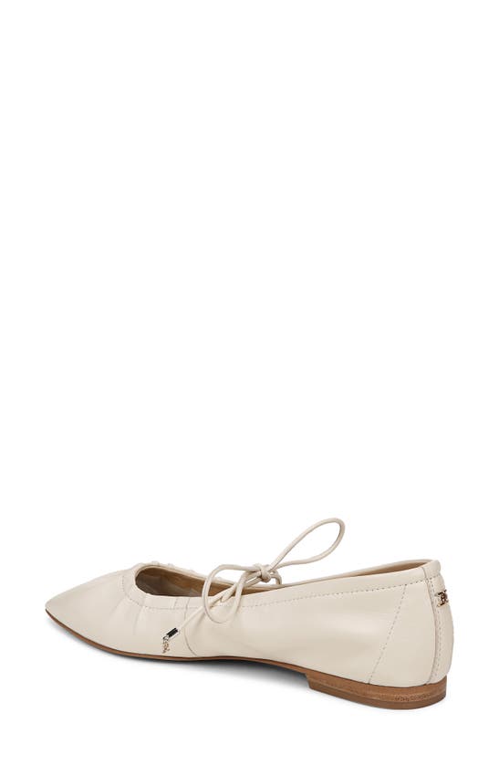 Shop Sam Edelman Bri Mary Jane Pointed Toe Flat In Modern Ivory