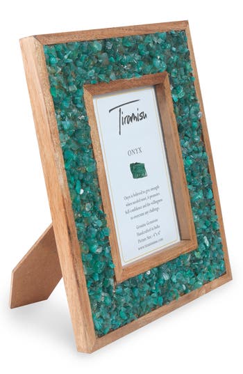 Tiramisu Sea Of Green Onyx Picture Frame In Green