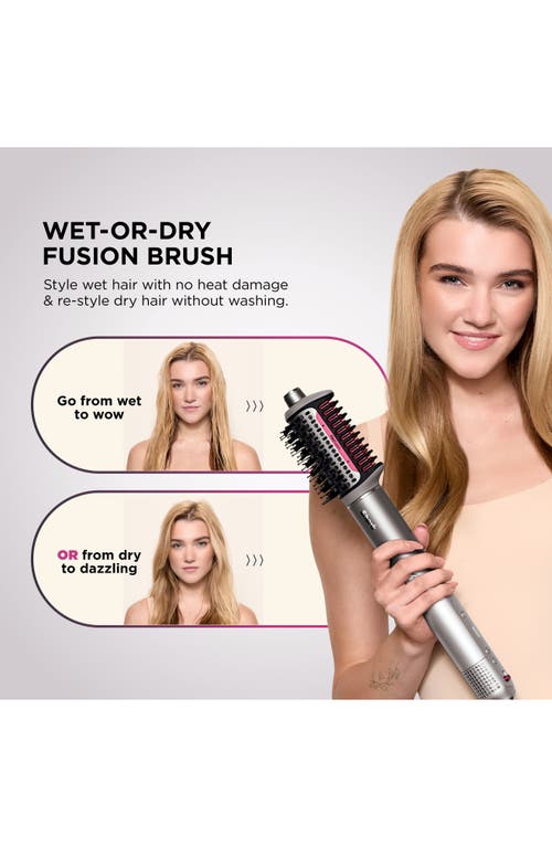 Shark Flexfusion Air & Ceramic Styling System For Straight & Wavy Hair In Metallic Mist