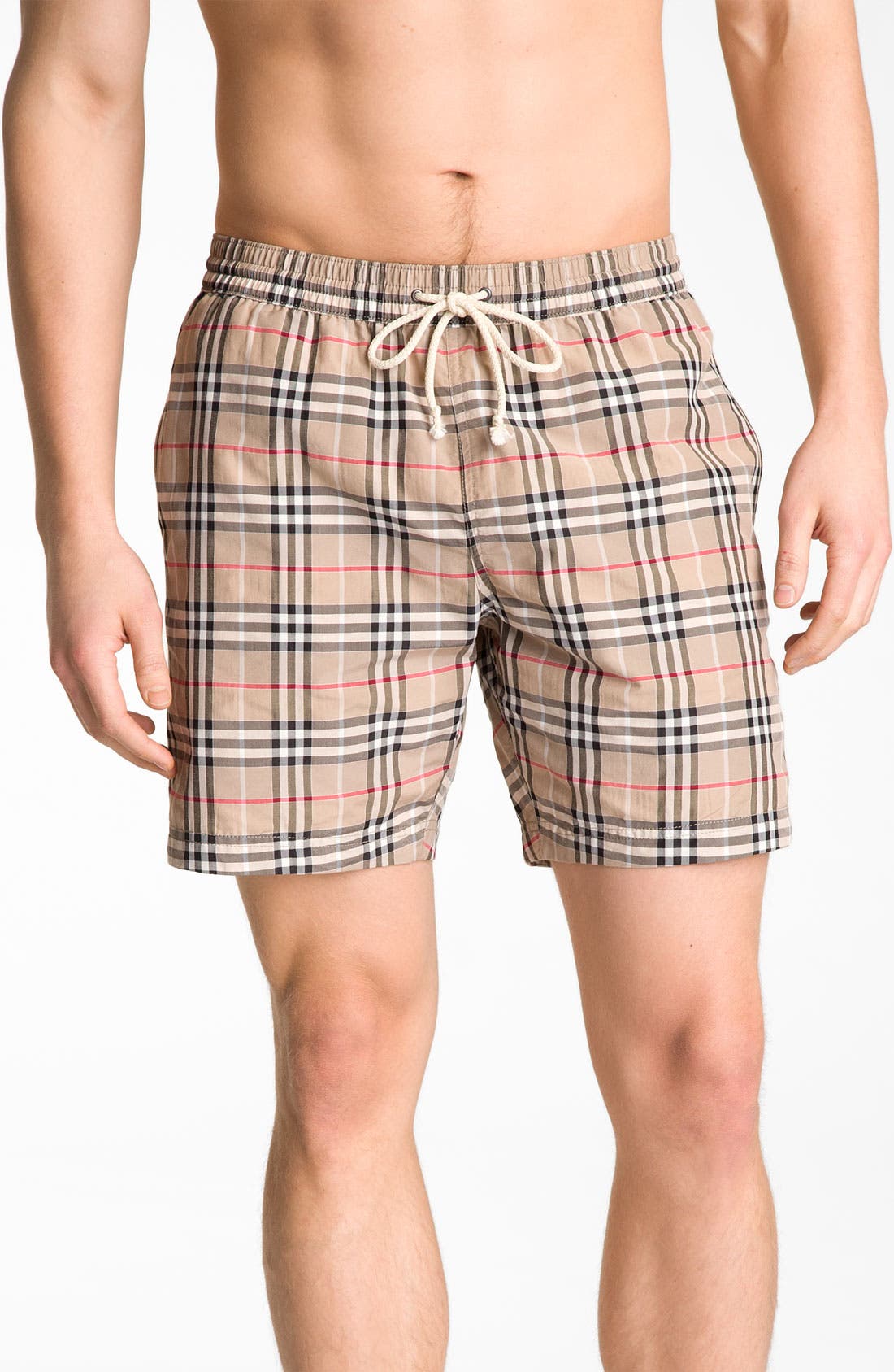 burberry brit print shorts