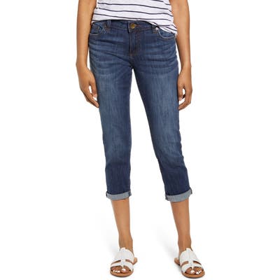 Kut From The Kloth Maggie Crop Skinny Boyfriend Jeans, Blue
