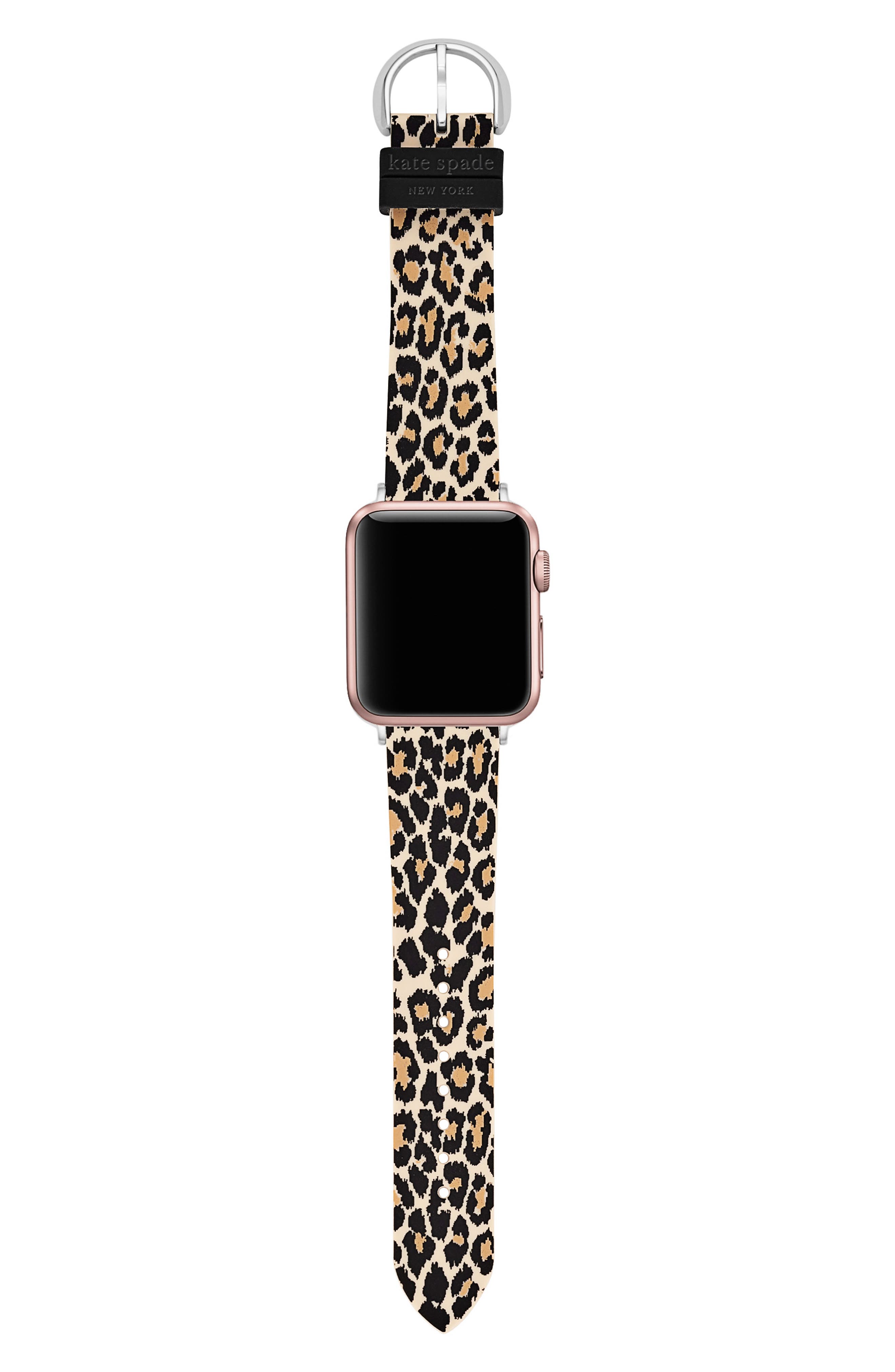 kate spade leopard print watch