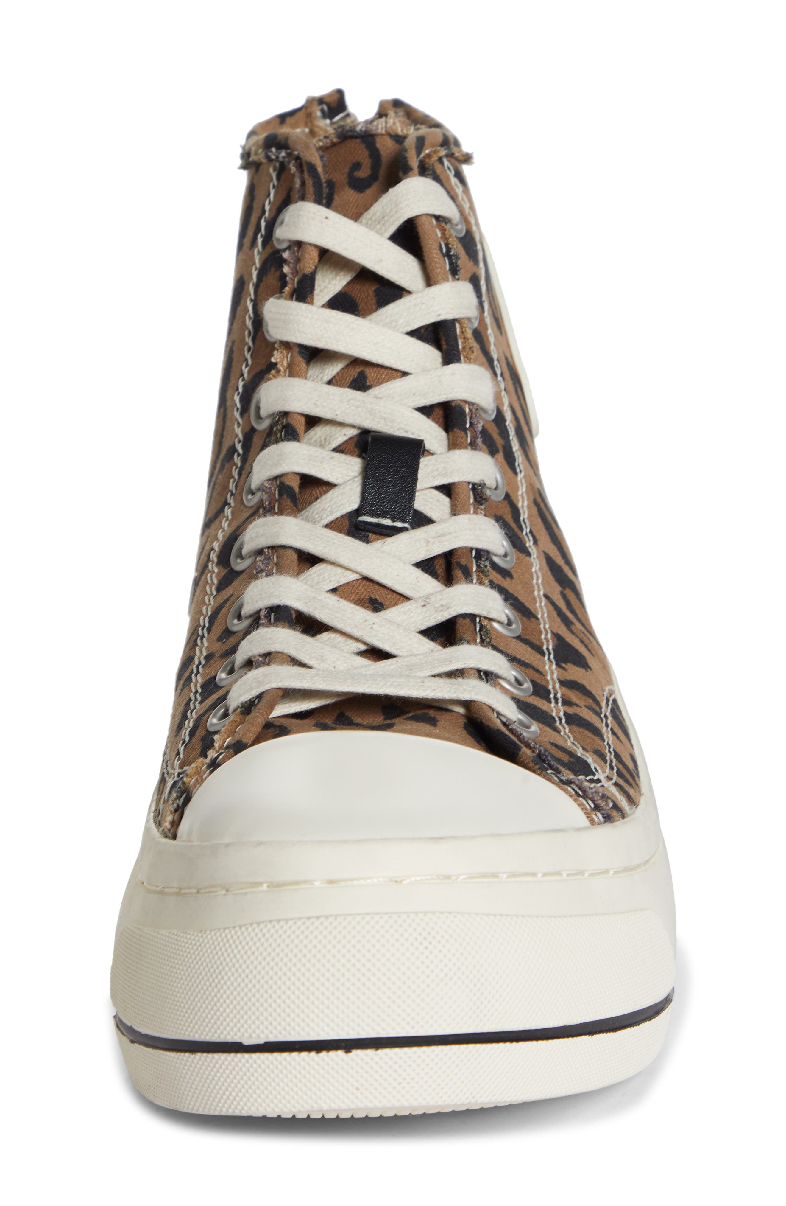 r13 leopard sneakers