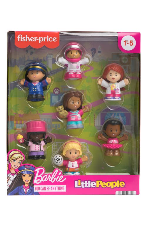 FISHER PRICE Kids' Little People Barbie You Can Be Anything Toy Set in Multi at Nordstrom