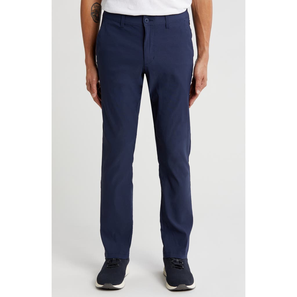 Dkny Essential Tech Chino Pants In Navy