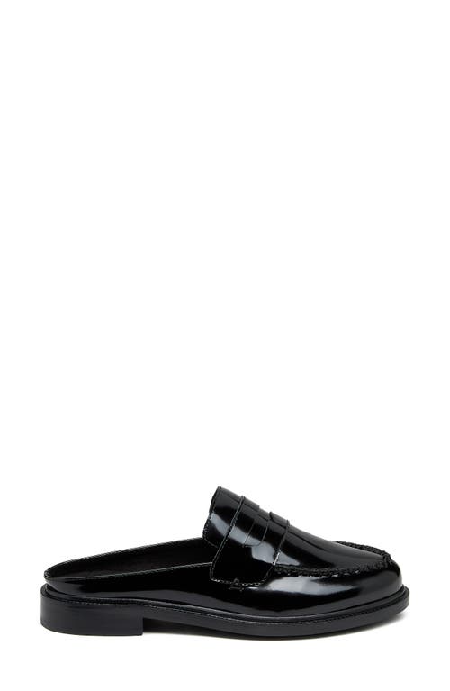 Kelsi Dagger Brooklyn Lock Loafer Mule In Black