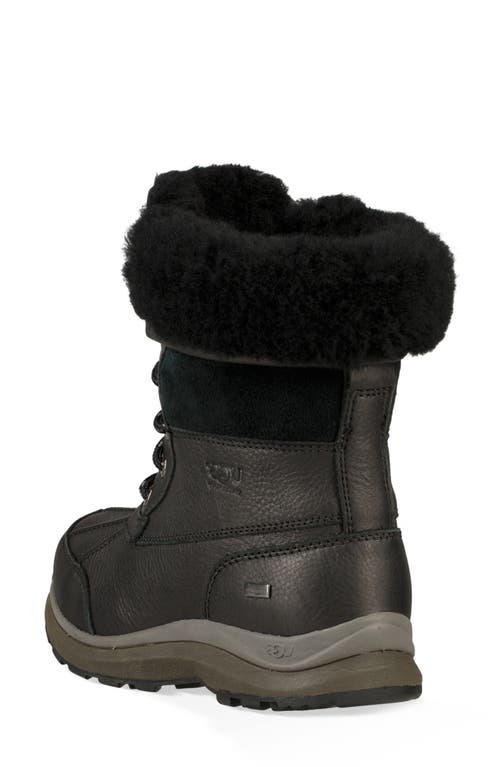 Shop Ugg(r) Adirondack Iii Waterproof Bootie In Black/black