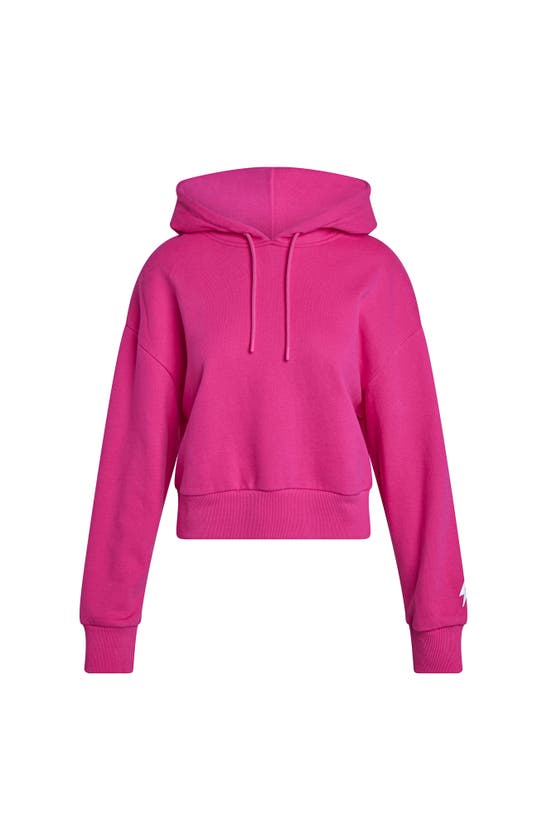 Shop Electric Yoga French Terry Hoodie In Pink Yarrow