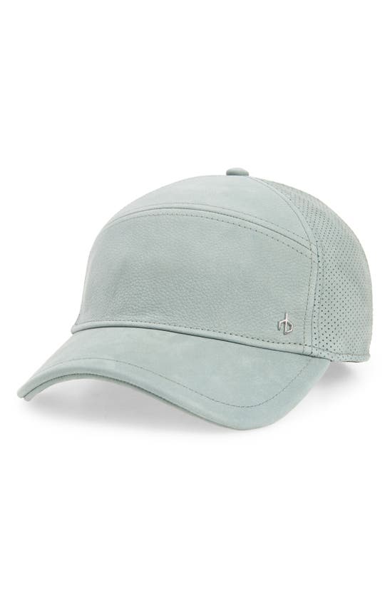 Rag & Bone Perry Leather Baseball Hat