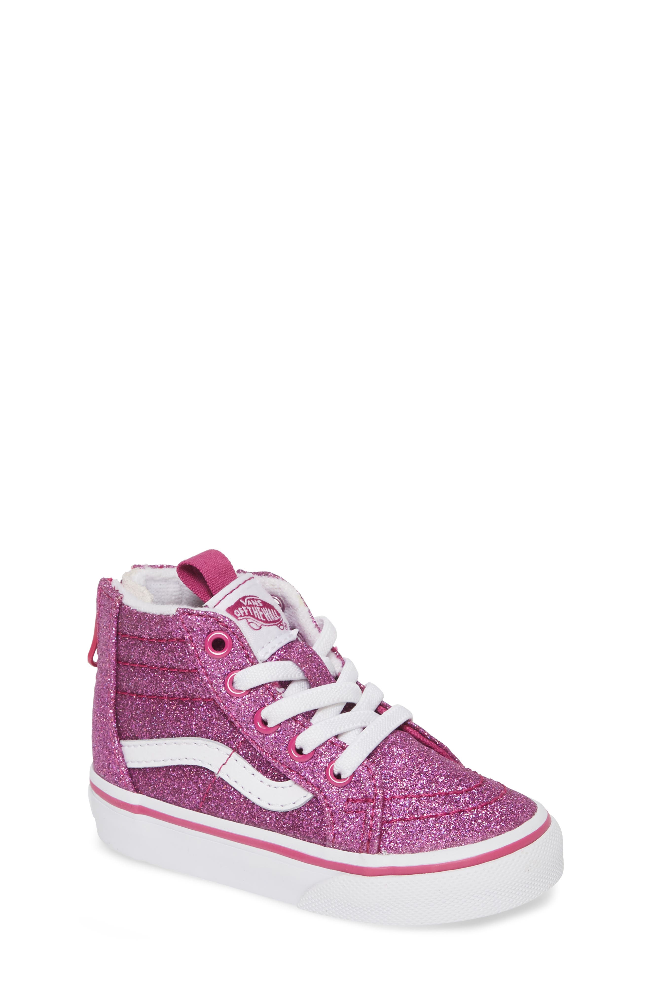 iridescent high top vans