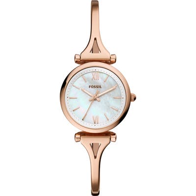 Fossil Mini Carlie Bracelet Watch, 2m
