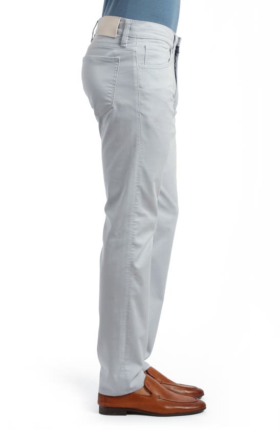 Shop 34 Heritage Courage Coolmax® Five-pocket Straight Leg Pants In Gray Dawn Coolmax