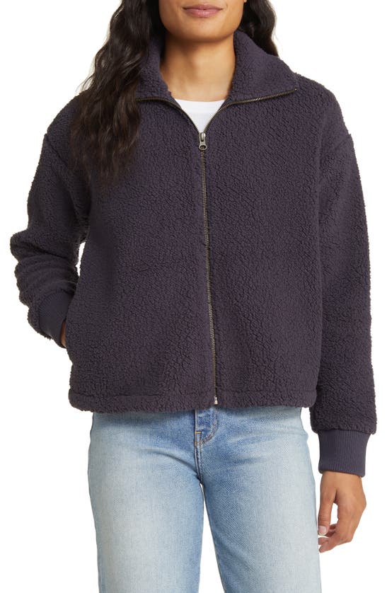 CASLON BRUSHED FLEECE JACKET