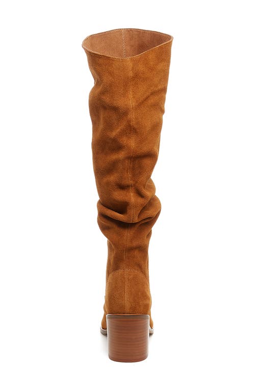 Shop Kelsi Dagger Brooklyn Easton Slouch Knee High Boot In Cognac