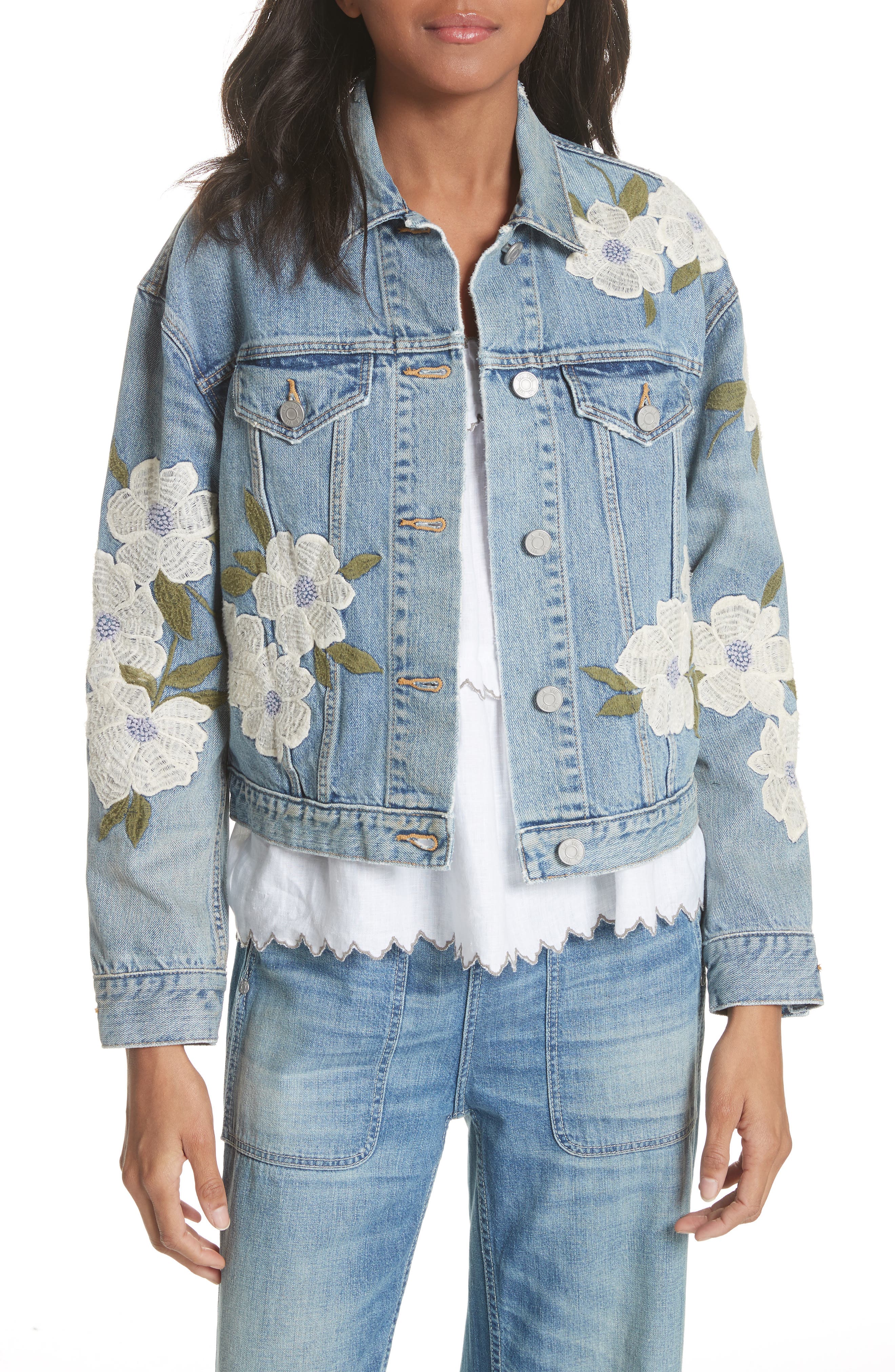 rebecca taylor jean jacket