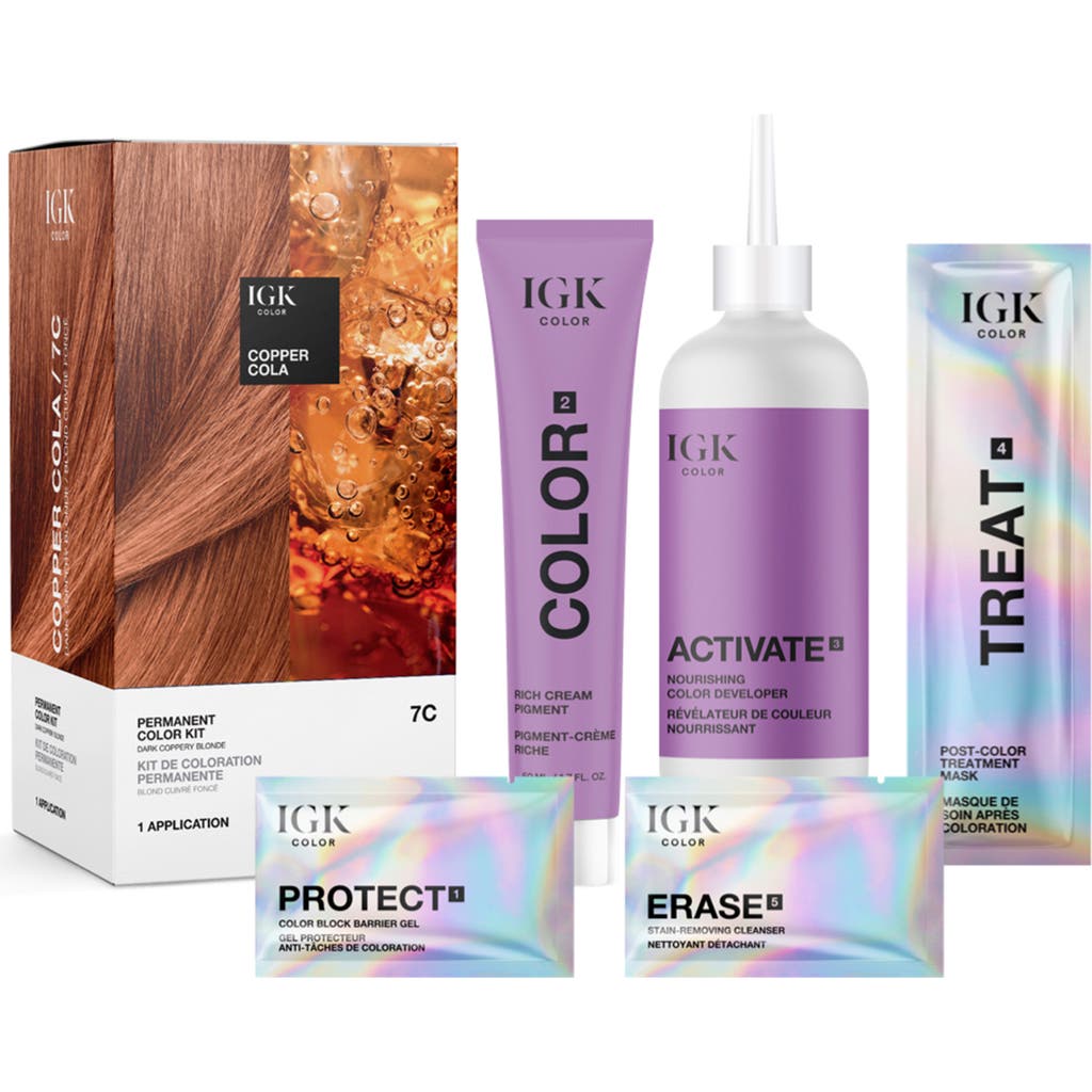 Igk Permanent Color Kit In Copper Cola