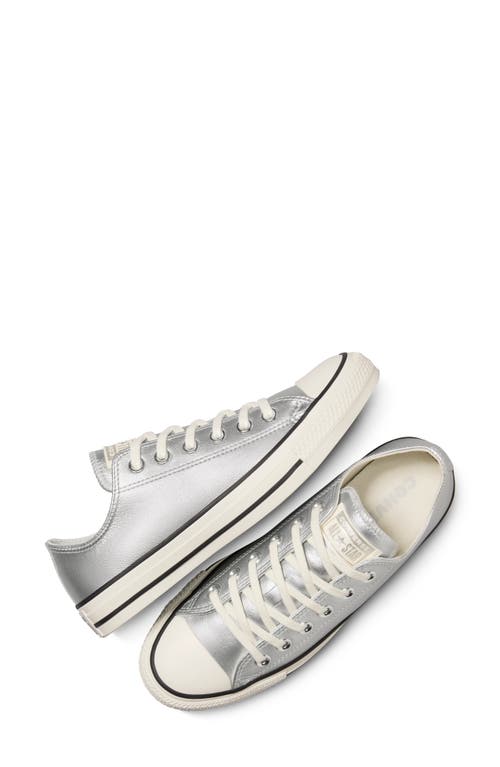 Shop Converse Chuck Taylor® All Star® Oxford Sneaker In Pure Silver/egret