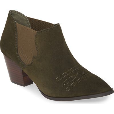 Bella Vita Emilia Bootie, WW - Green