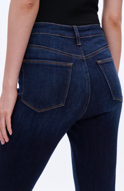 Bayeas High Waist Flare Jeans In Dark Wash