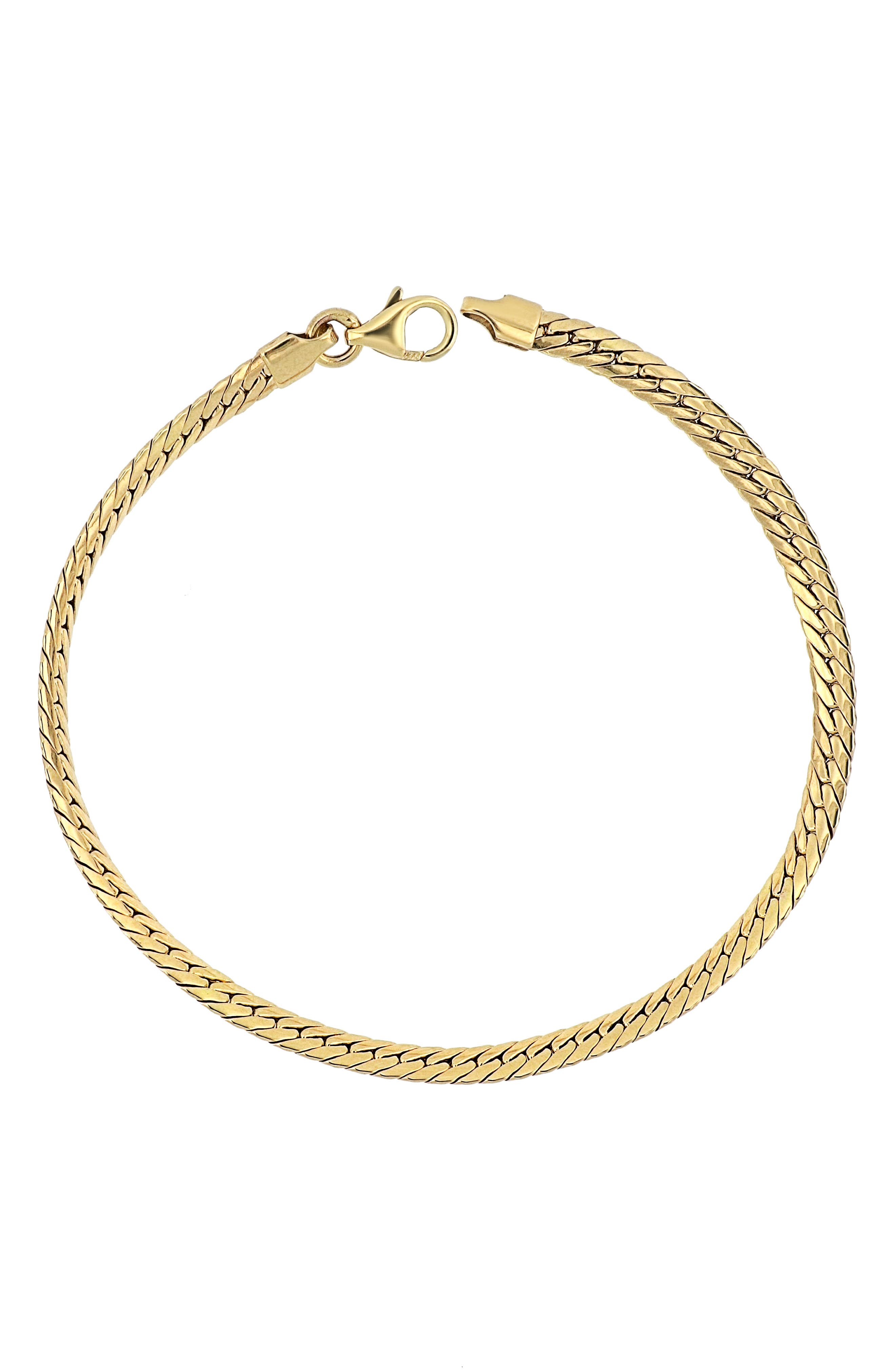 14k gold chain and bracelet