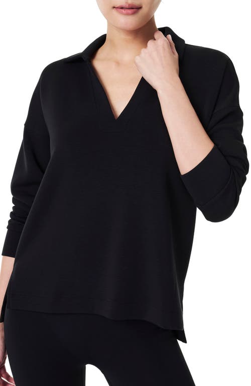 Shop Spanx ® Airessentials Polo Top In Very Black